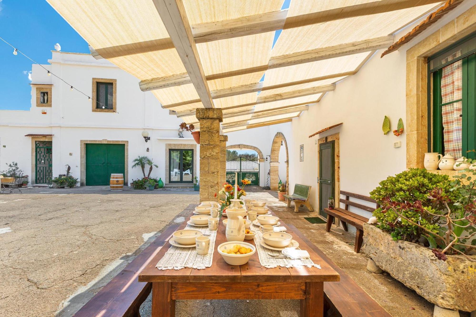 Masseria Sierri By Perle Di Puglia San Pancrazio Salentino Eksteriør billede